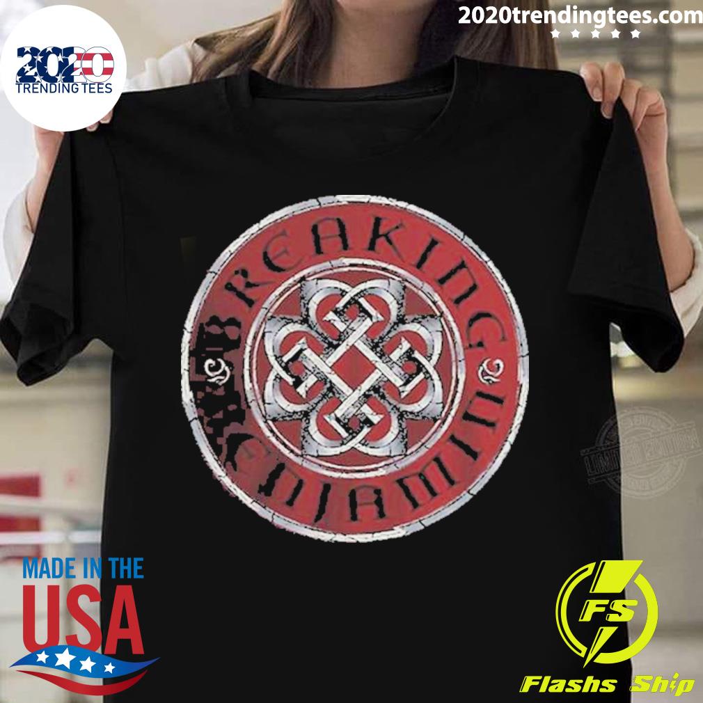 Official red Cirle Breaking Benjamin T-shirt