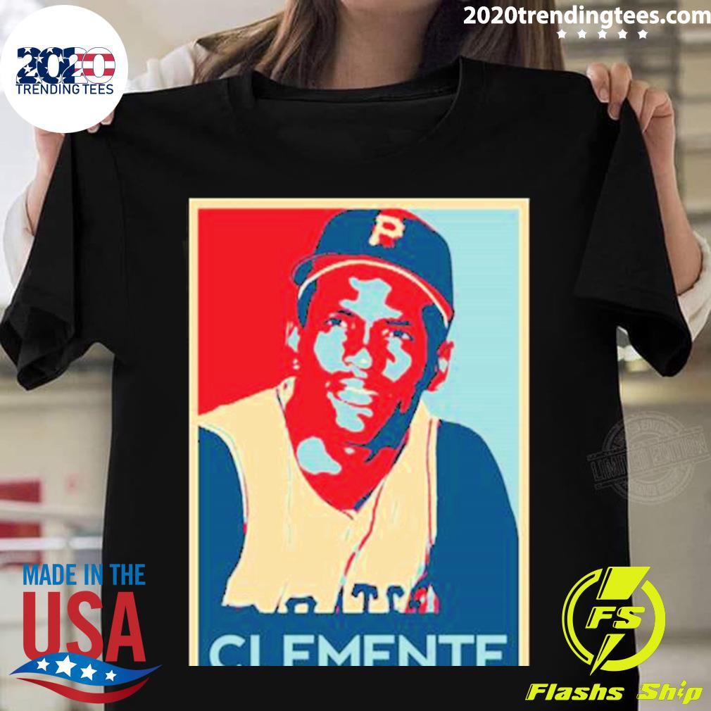 Official retro Clemente Baseball T-shirt