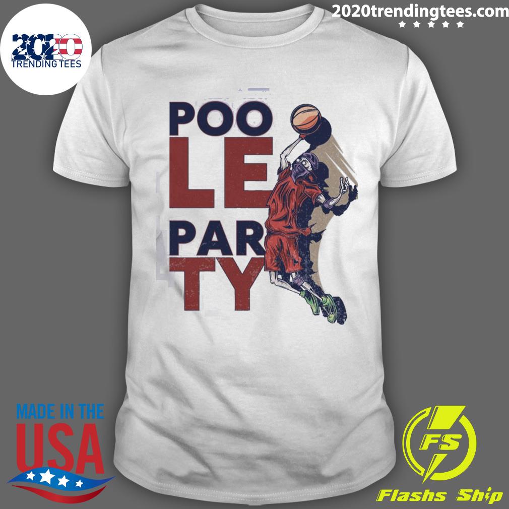 Official retro Poole Party Basketball T-shirt