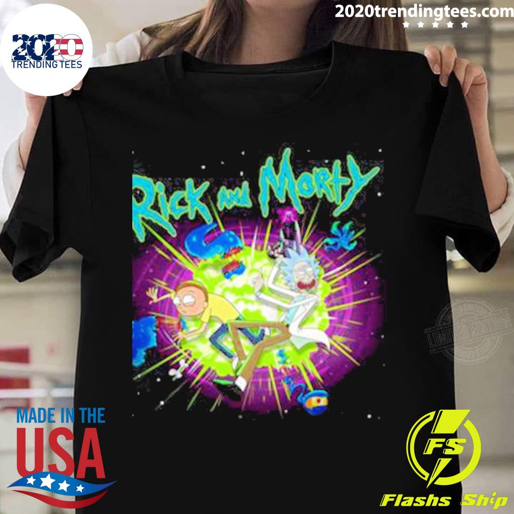 Official rick And Morty Rick Universe T-shirt