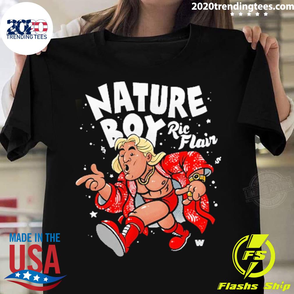 Official royal Nature Boy Ric Flair Cartoon T-shirt