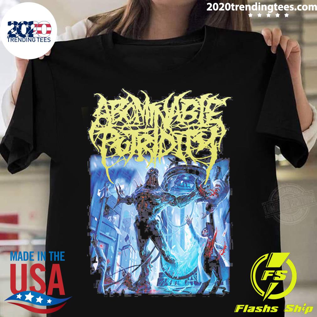 Official russia Abominable Putridity Band Metal T-shirt