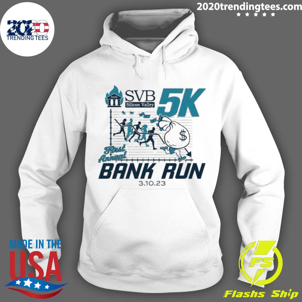 Official svb Silicon 5k Valley First Annual Bank Run 2023 T-shirt - 2020  Trending Tees