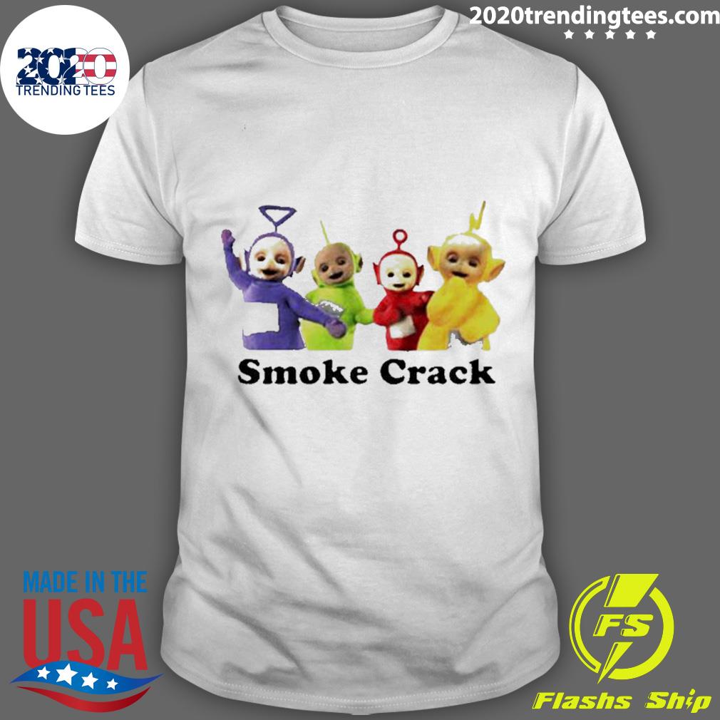 Official teletubbies Smoke Crack T-shirt