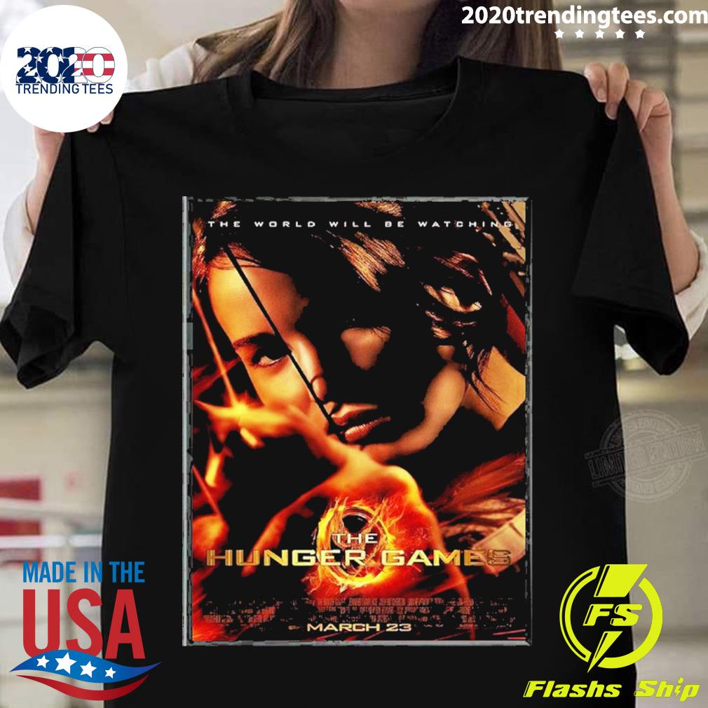 Official the Hunger Games The Ballad Of Songbirds And Snakes 2023 Poster T-shirt