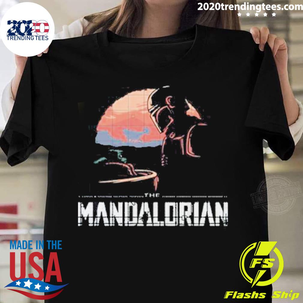 Official the Mandalorian And Baby Yoda Star War T-shirt