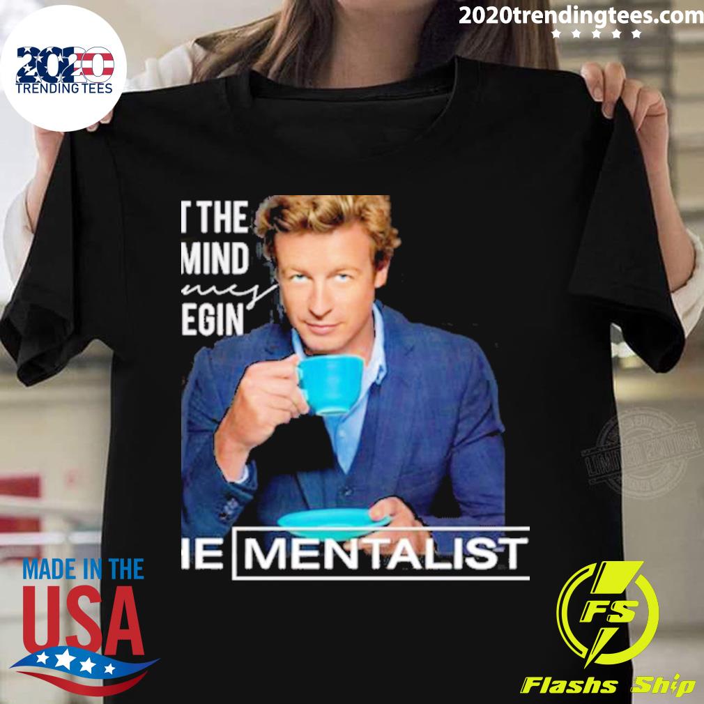 Official the Mentalist Tv Show T-shirt
