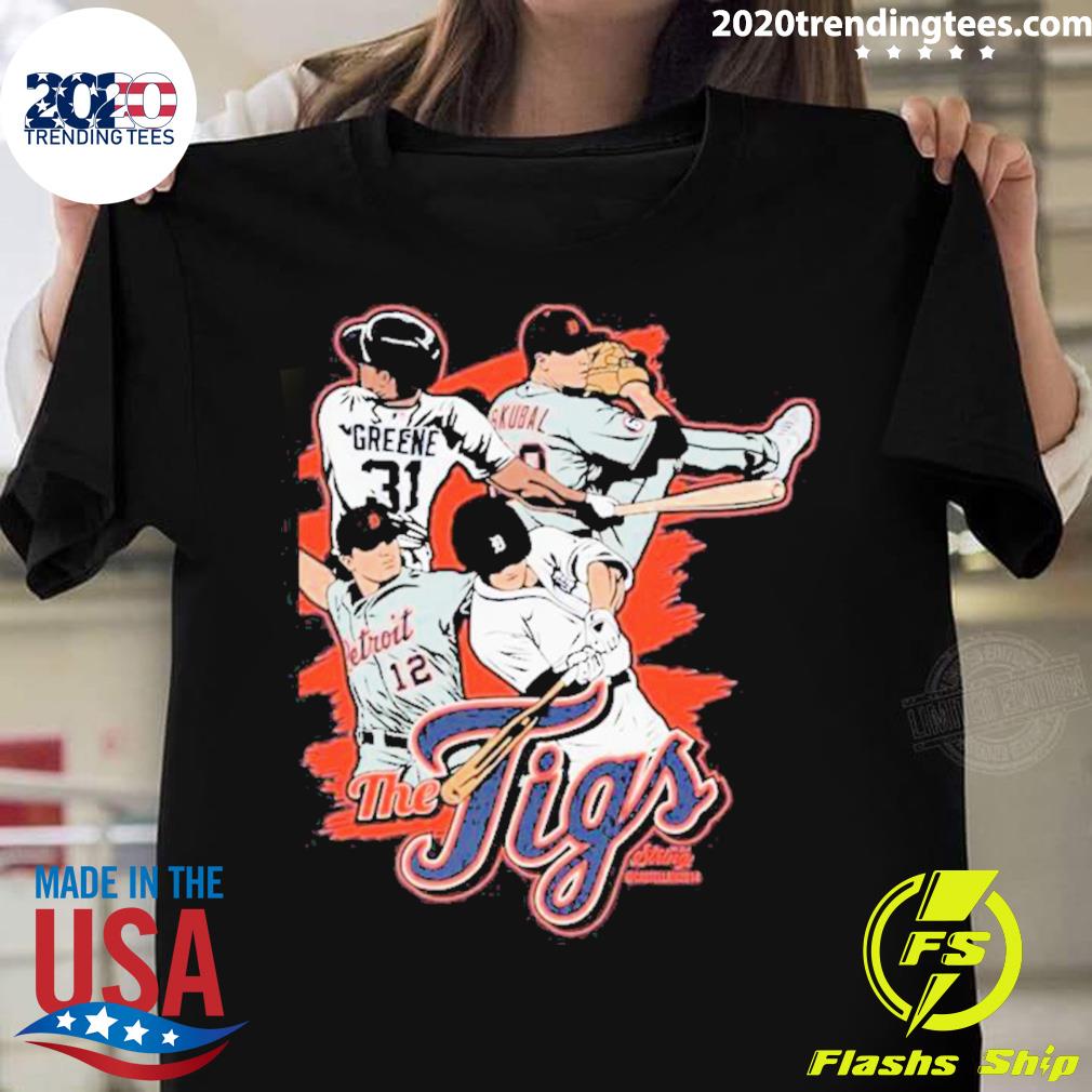 Official the Tigs Detroit Tigers T-shirt
