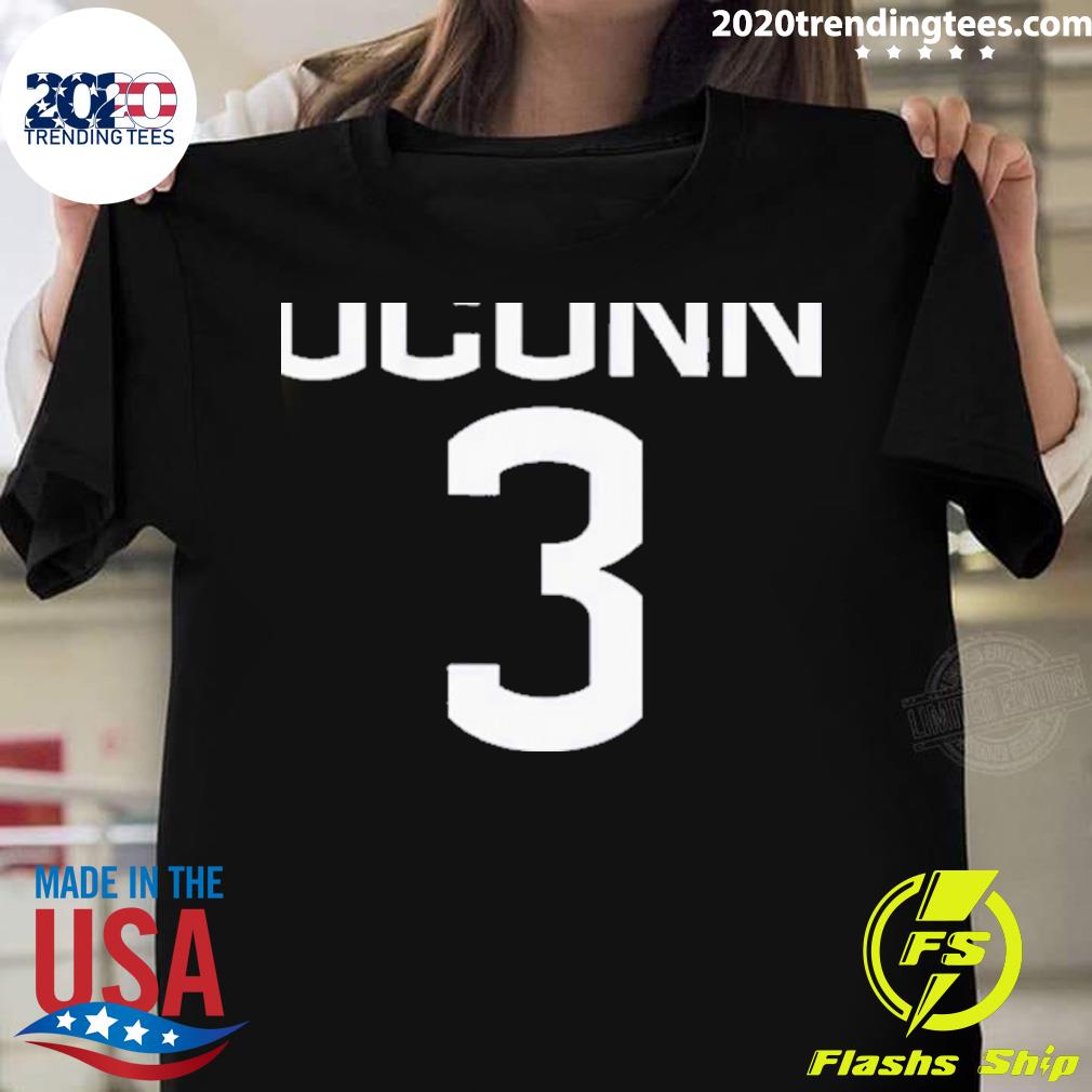 Official uconn Basketball Joey Calcaterra 3 T-shirt