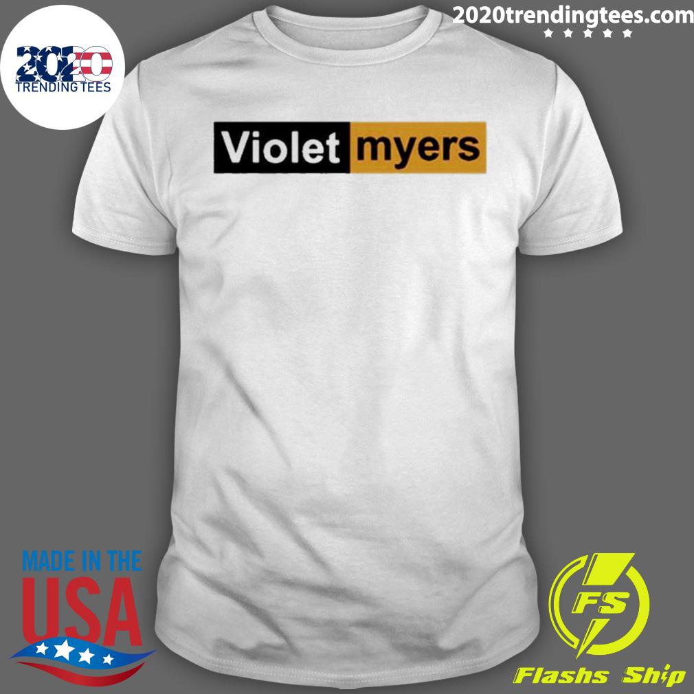 Official violet Myers T-shirt