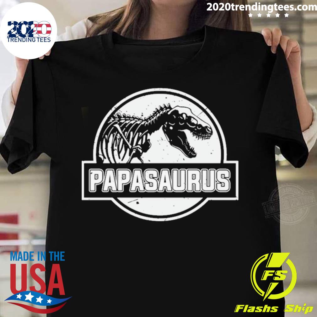 Official papasauras great fathers day T-shirt