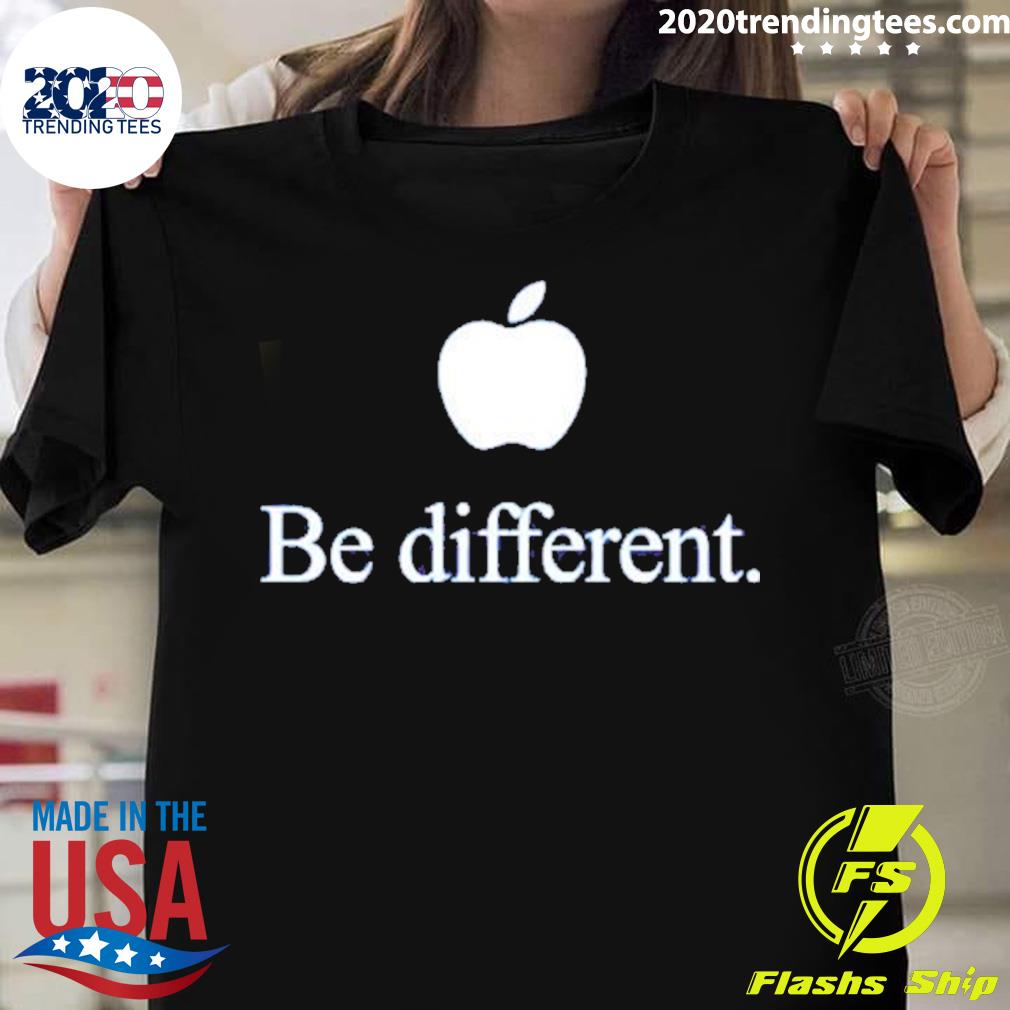 Be Different Apple T-shirt