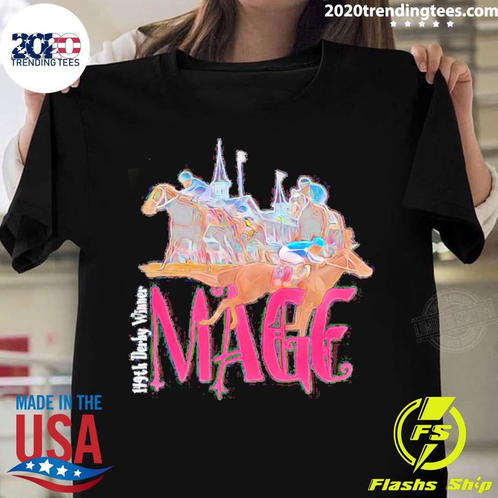 Official 149th Derby Winner Mage T-shirt