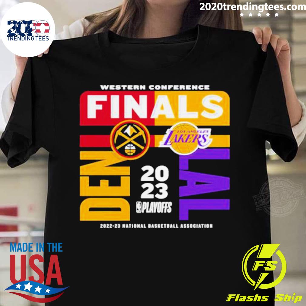 Official 2023 NBA WCF Match Up T-shirt