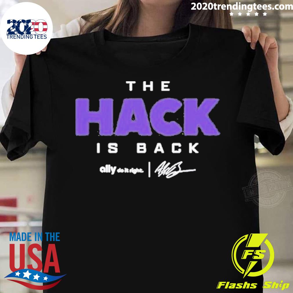 Official alex Bowman’s The Hack Is Back T-shirt