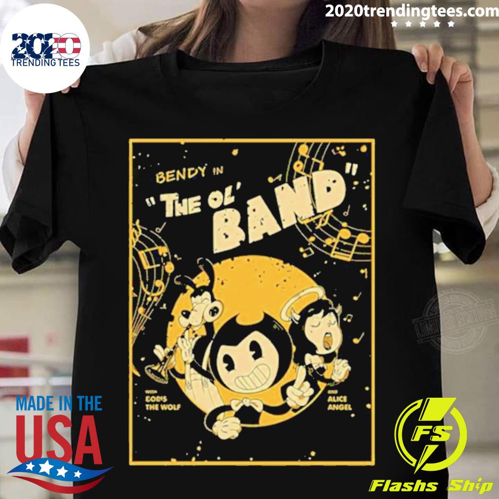 Official bendy Band Bendy Game T-shirt