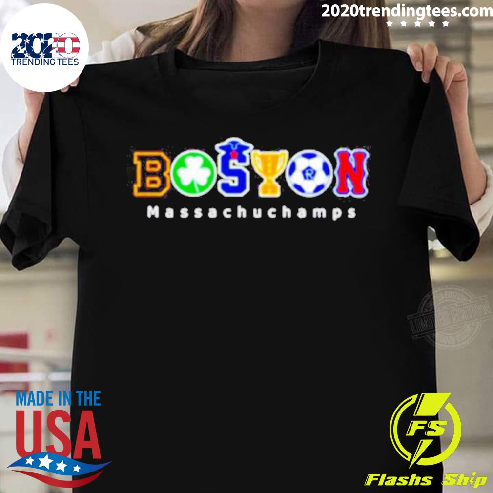 Official boston Massachuchamps T-shirt