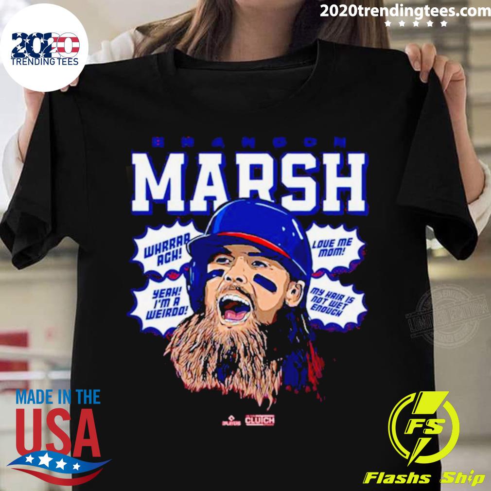 Official brandon Marsh Philadelphia Baseball Portrait Mlbpa T-shirt