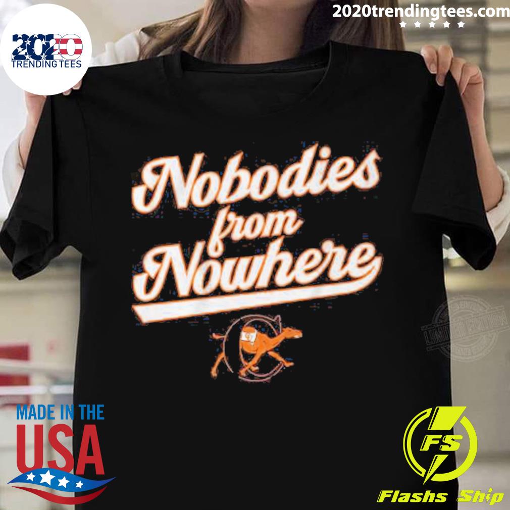 Official campbell Baseball Nobodies From Nowhere T-shirt
