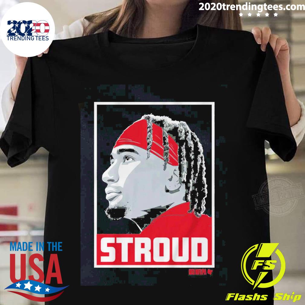 Official cj Stroud Poster Houston T-shirt