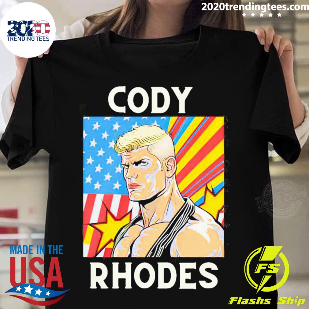 Official cody Rhodes American Nightmare Cartoon Style T-shirt