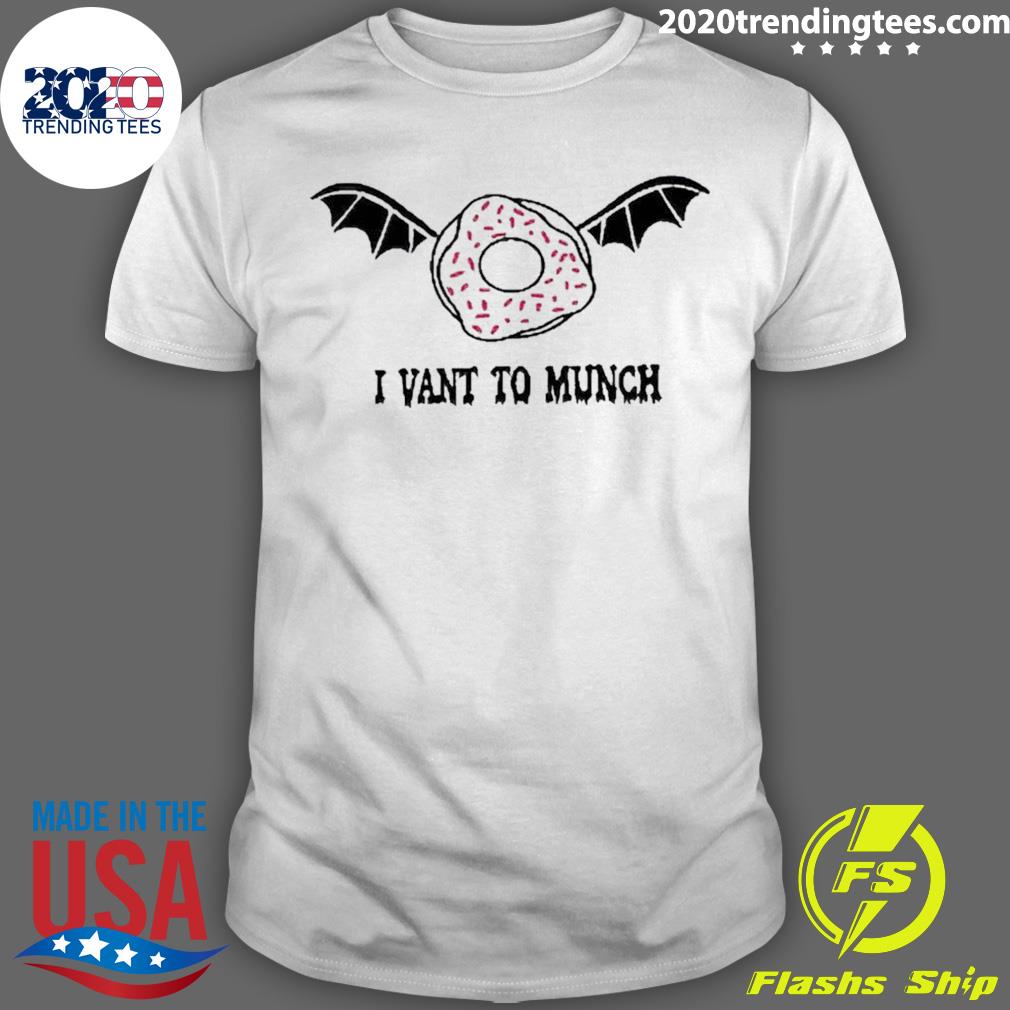 Official count donut i want to munch T-shirt