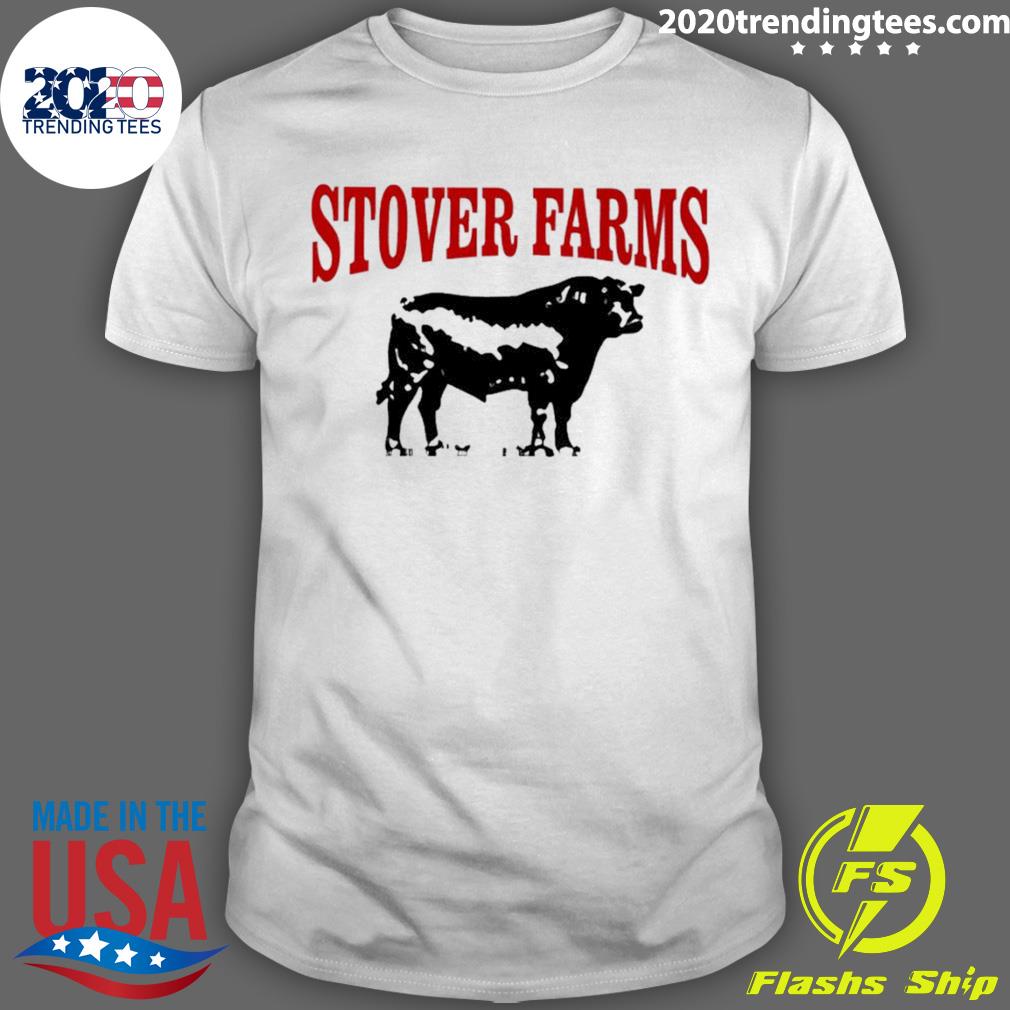 Official cow Stover Farms T-shirt
