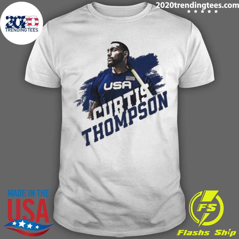 Official curtis Thompson Usa T-shirt