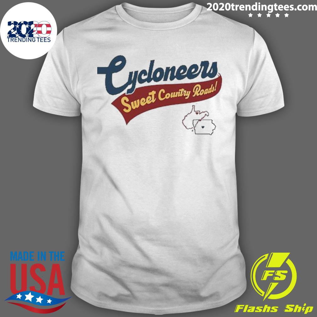 Official cycloneers Sweet Country Roads 2023 T-shirt