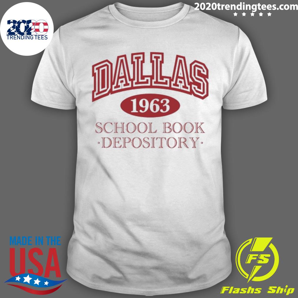 Official dallas 1963 School Book Depository T-shirt