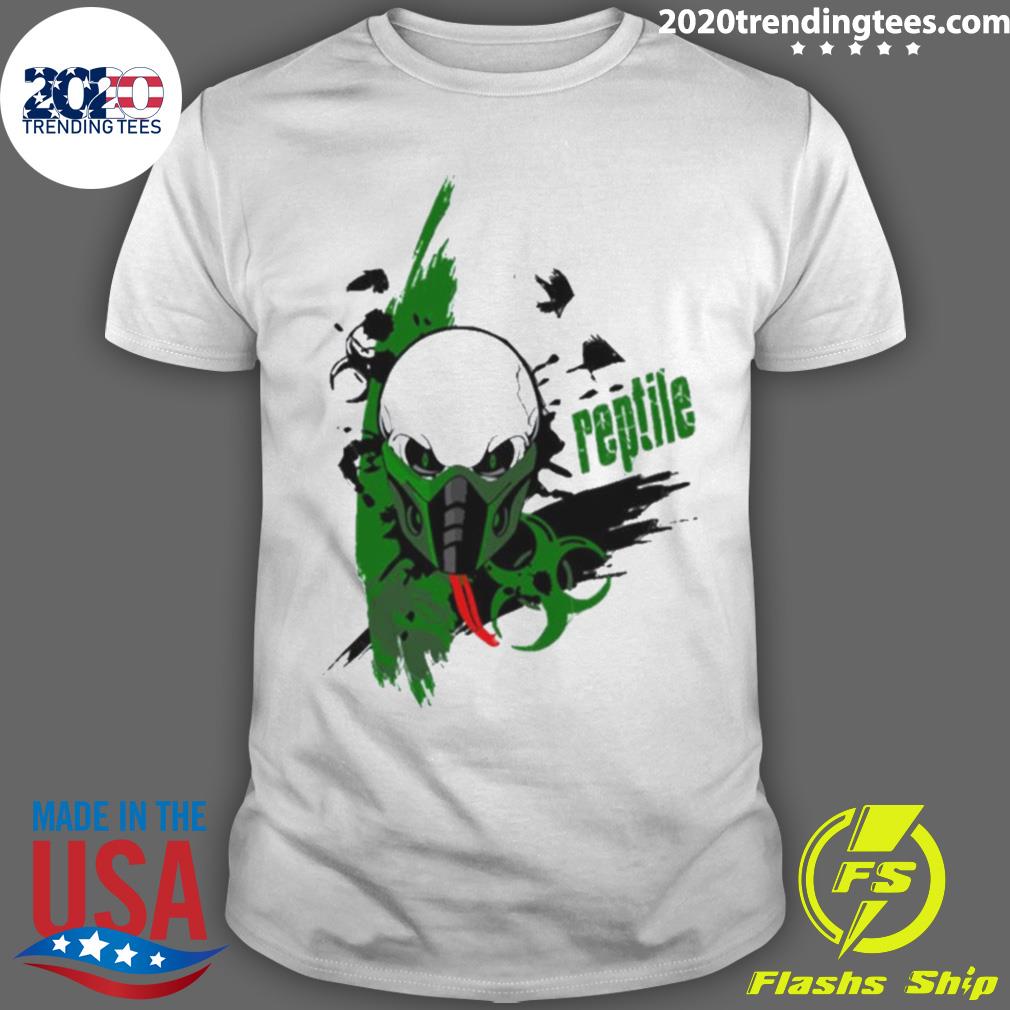 Official dead Reptile Green From Mortal Kombat T-shirt