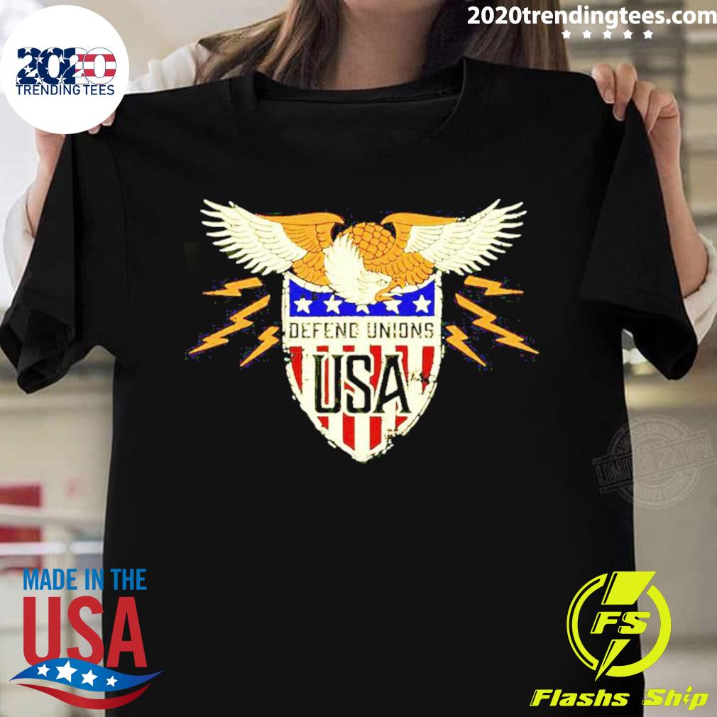 Official defend Unions Usa T-shirt