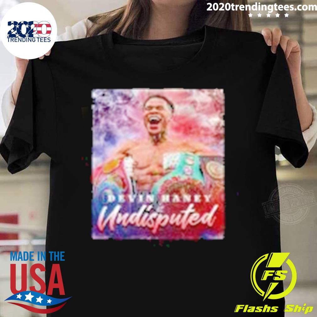 Official devin Haney And Still Undisputed Champions Vintage T-shirt