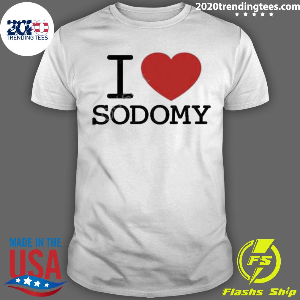 Official dorian Electra I Love Sodomy T-shirt
