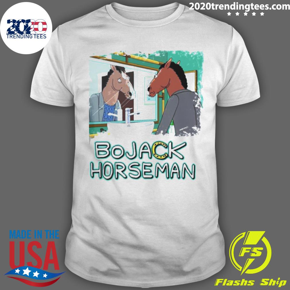Official episode bojack in the mirror bojack horseman T-shirt