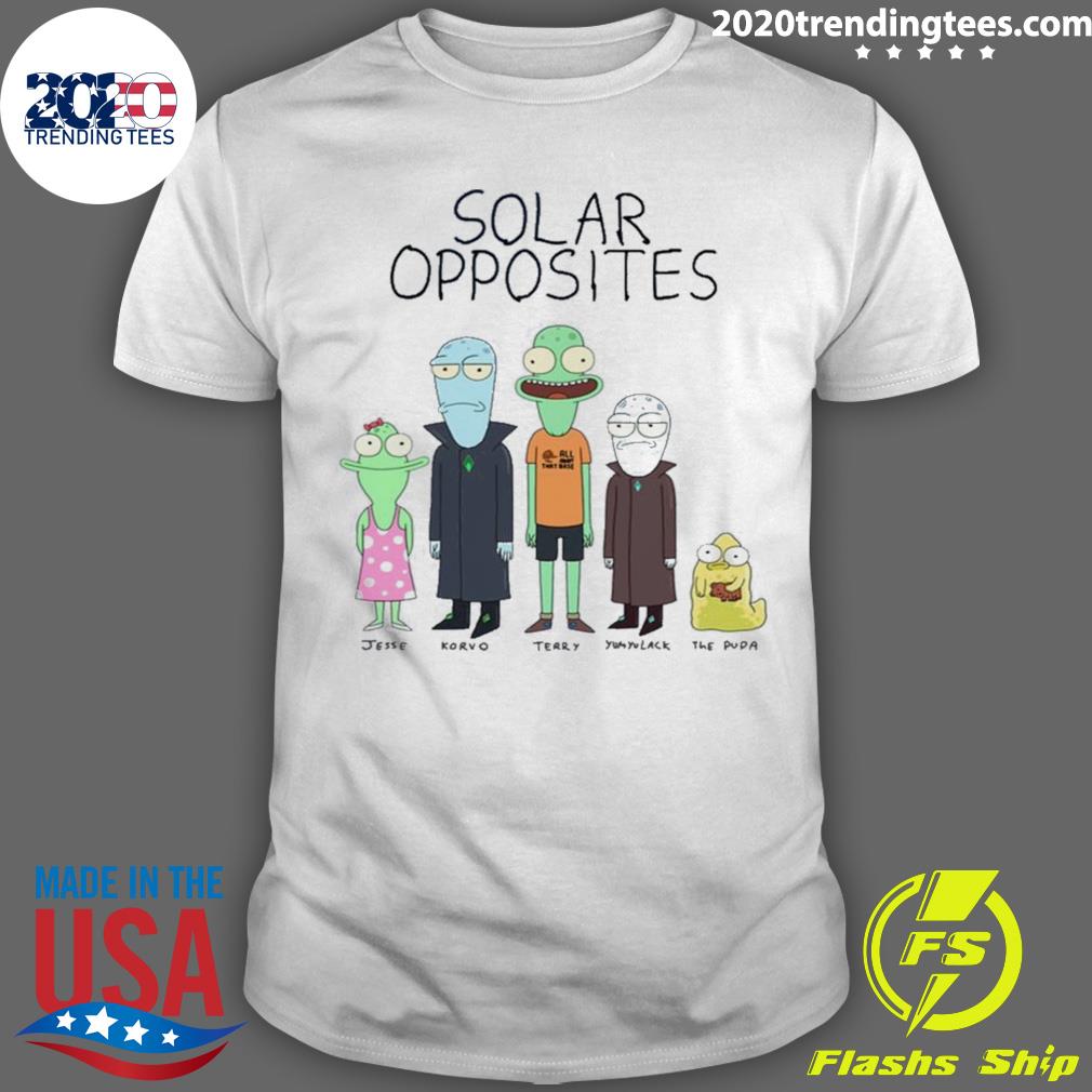 Official family Solar Opposites T-shirt