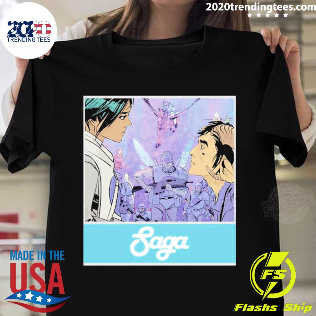 Official first Sight Saga Comic T-shirt