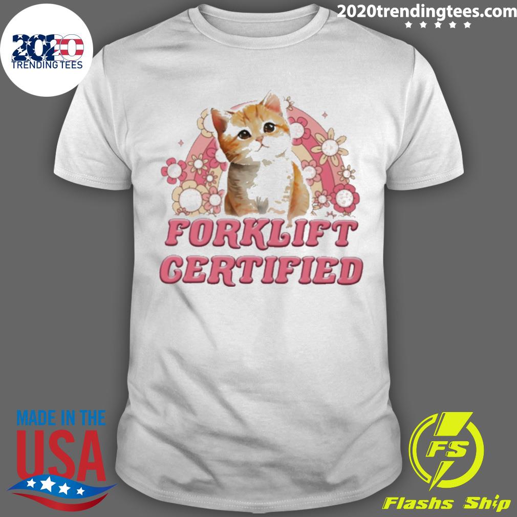 Official forklift Certifieds T-shirt