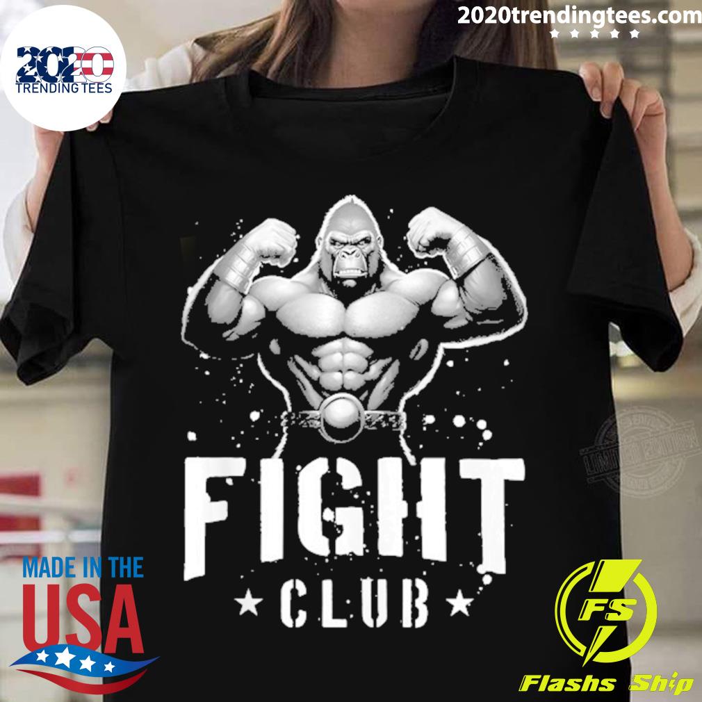 Official gorilla Fighter Mixed Martial Arts Boxing Mma Fight Club T-shirt