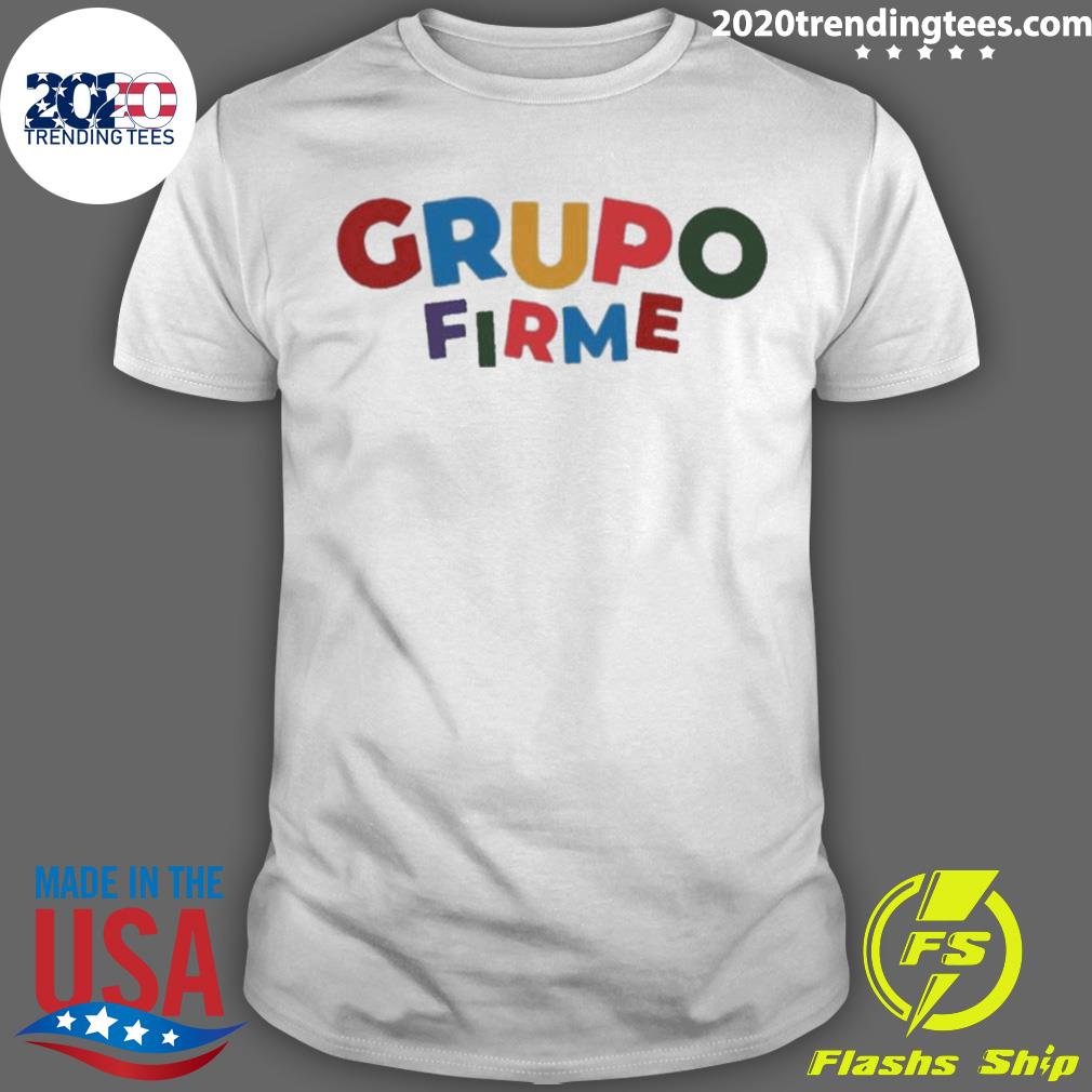 Official grupo Firme Colored Logo T-shirt