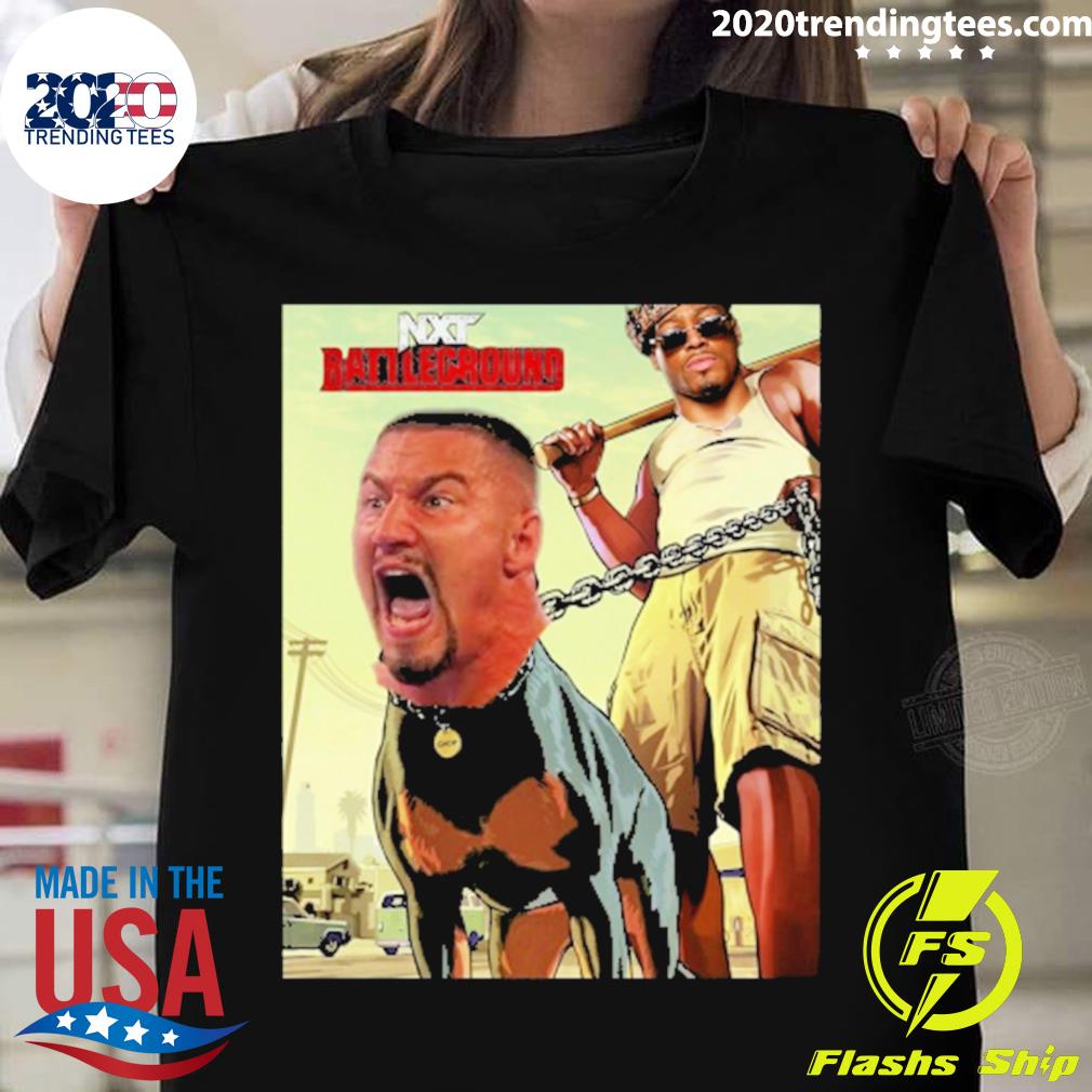 Official gta 5 Carmelo Hayes And Bronson Steiner Nxt Battleground T-shirt