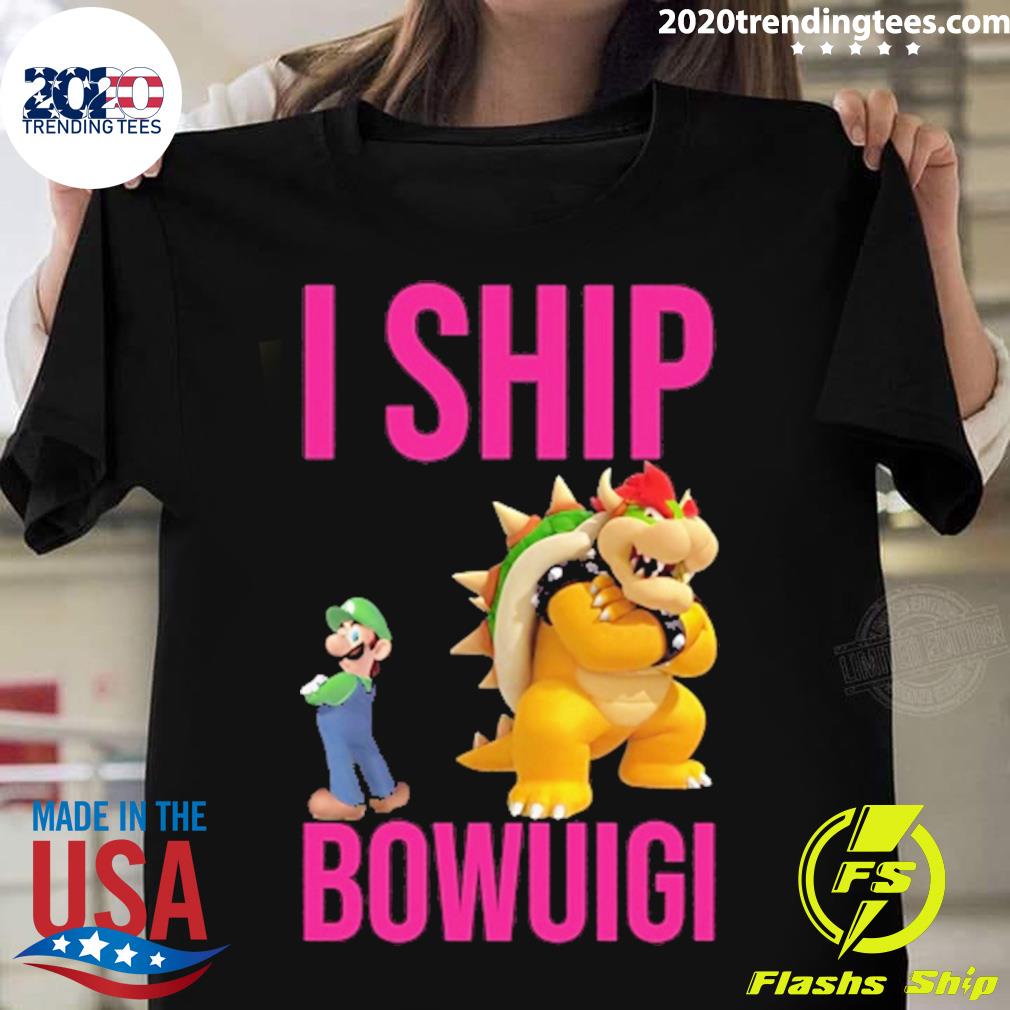 Official i Ship Bowuigi Mario Bowser T-shirt