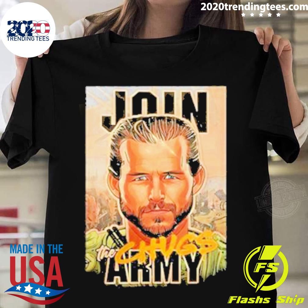 Official john The Chugs Army T-shirt