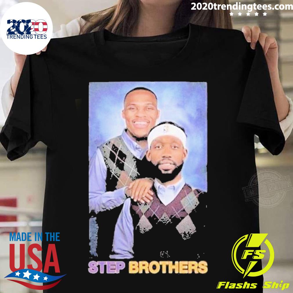Official lakers westbrook beverly step brothers T-shirt