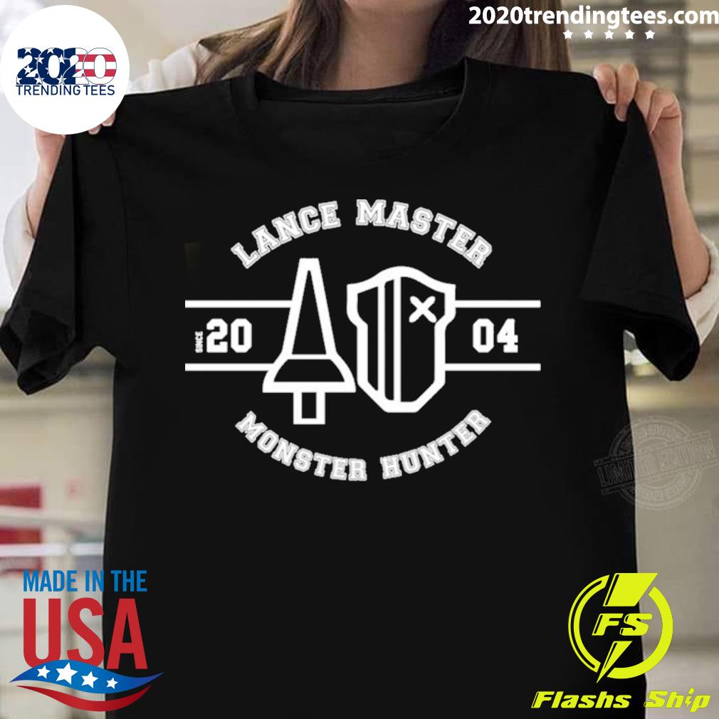 Official lance Master Monster Hunter T-shirt