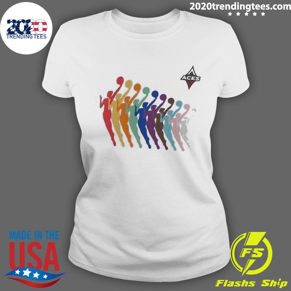 Official las Vegas Aces Nba Pride 2023 T-shirt - 2020 Trending Tees