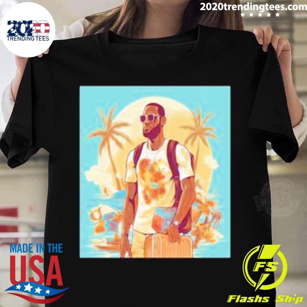 Official leBron James And Los Angeles Lakers Eliminated From NBA Finals Vintage T-shirt