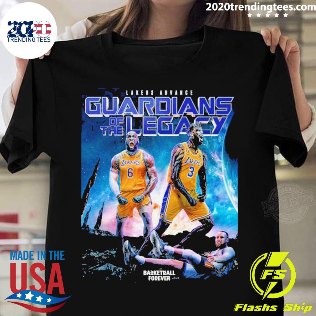 Official los angeles lakers advance guardians of the legacy T-shirt