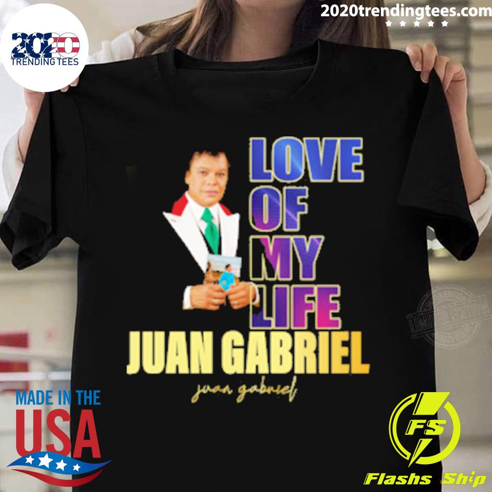 Official love Of My Life Juan Gabriel Juan Gabriel Signature T-shirt