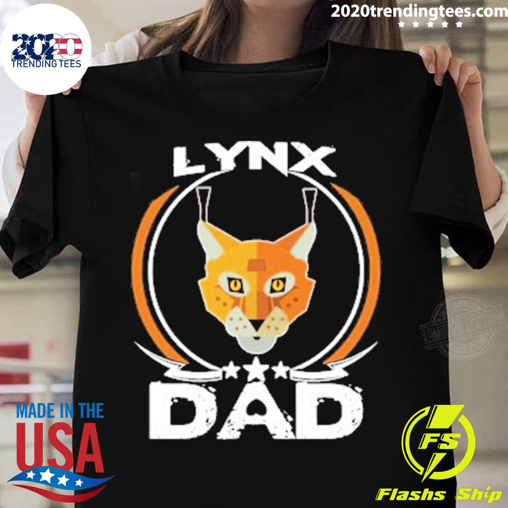 Official lynx Dad T-shirt